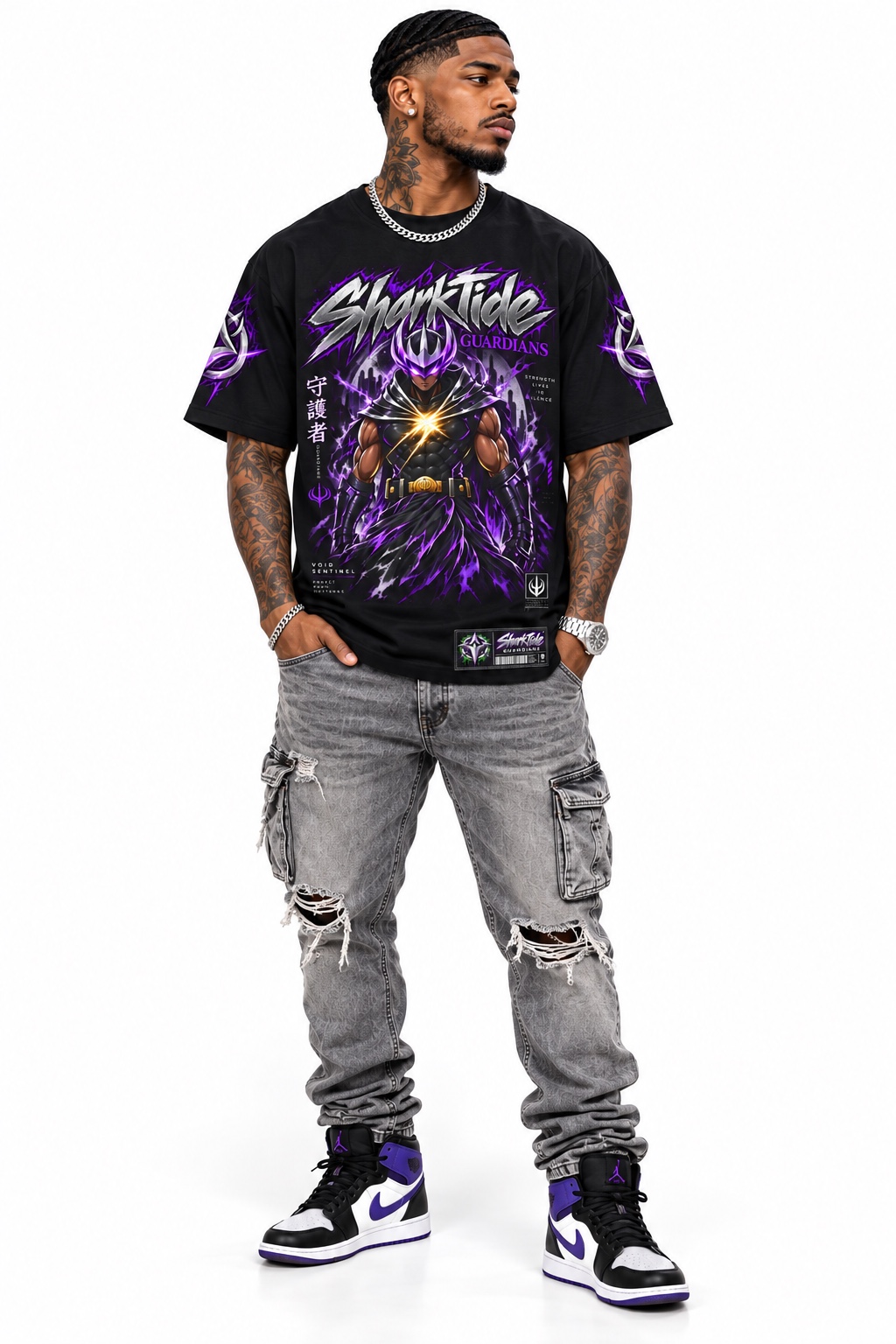 SharkTide Guardians • Void Sentinel Tee